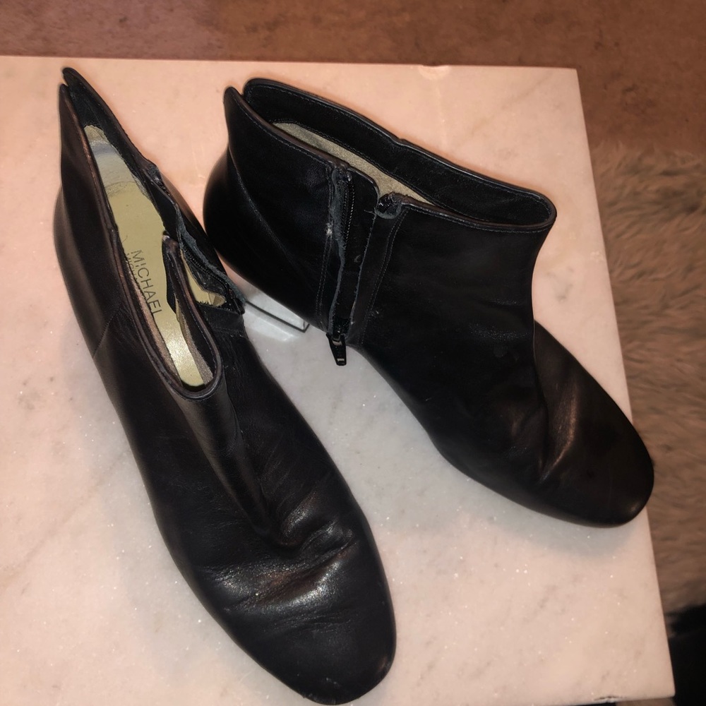 Black booties!